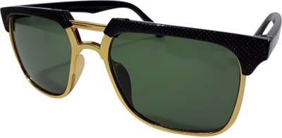 TopamTop Wayfarer Sunglasses(Black)