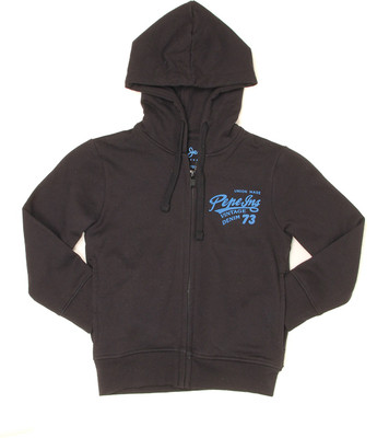 

Pepe Jeans Full Sleeve Solid Boys Sweatshirt, Black