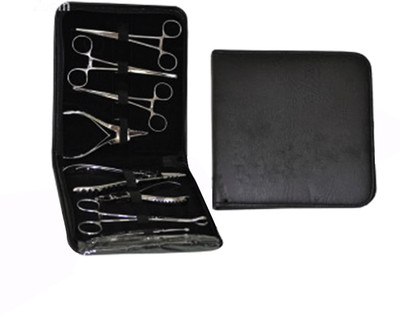 

Mumbai Tattoo 8 pc Stainless Steel Piercing Tool Kit Temporary Tattoo Kit