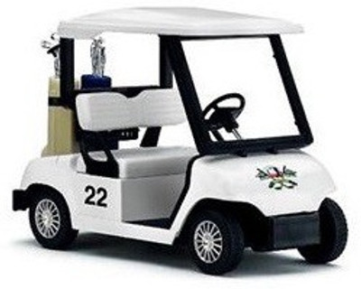 

Kinsmart Diecast Metal Golf Cart(White)