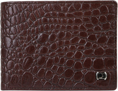 

Da Milano Men Brown Genuine Leather Wallet(10 Card Slots)