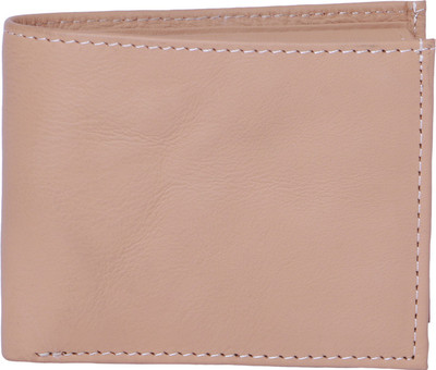 

Leather Hub Men Tan Genuine Leather Wallet(5 Card Slots), White
