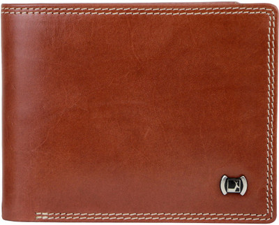 

Da Milano Men Brown Genuine Leather Wallet(6 Card Slots), Con