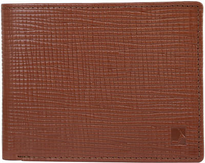 

Da Milano Men Formal Brown Genuine Leather Wallet(4 Card Slots), Con