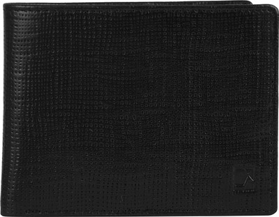 

Da Milano Men Black Genuine Leather Wallet(4 Card Slots)