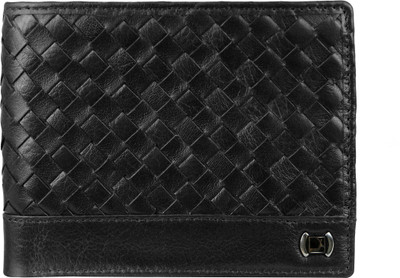

Da Milano Men Black Genuine Leather Wallet(6 Card Slots)