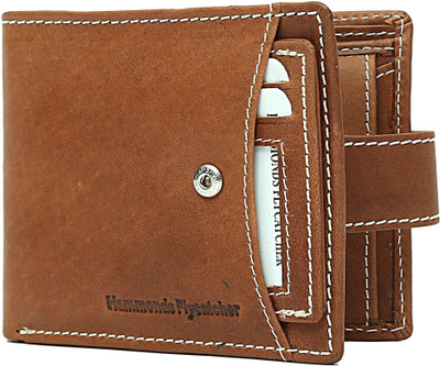 

Hammonds Flycatcher Men Casual Tan Genuine Leather Wallet(10 Card Slots), Brown