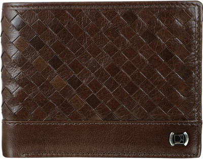 

Da Milano Men Brown Genuine Leather Wallet(11 Card Slots)