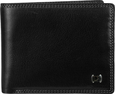 

Da Milano Men Black Genuine Leather Wallet(6 Card Slots)