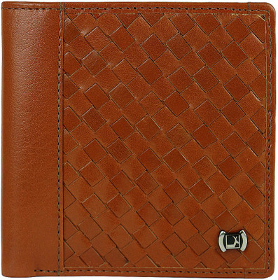 

Da Milano Men Brown Genuine Leather Wallet(8 Card Slots), Con