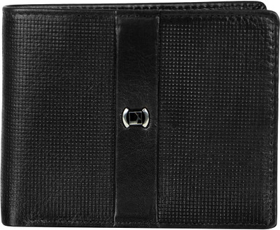 

Da Milano Men Casual Black Genuine Leather Wallet(6 Card Slots)