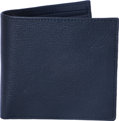 

Leather Hub Men Black Genuine Leather Wallet(5 Card Slots), White