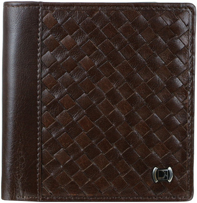 

Da Milano Men Brown Genuine Leather Wallet(8 Card Slots)