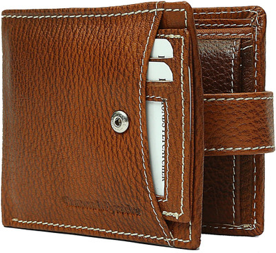 

Hammonds Flycatcher Men Formal Tan, Black Genuine Leather Wallet(6 Card Slots)