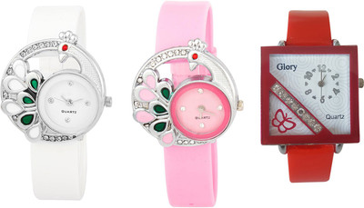 Rage Enterprise Glory multicolour Stylish 01RE99169 Watch  - For Girls   Watches  (Rage Enterprise)