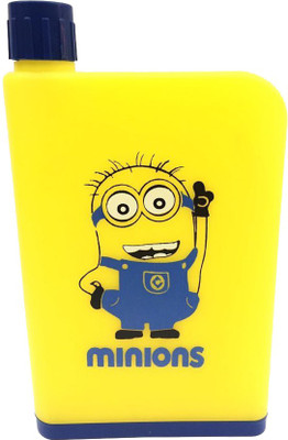 

Tuelip NoteBook Water Bottle With a Cartoon Character Design Like Minion 380 ml(Yellow)