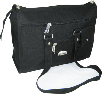 

ShriSwamiBag SSOBG12 Waterproof Shoulder Bag(Black, 15 L)