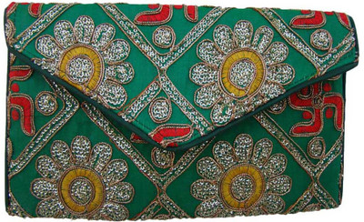 

The Living Craft Casual Multicolor Clutch