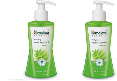 

Himalaya neem purifying pack of 2 Face Wash(400 ml)