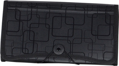 

Aahum Sales Polypropylene Check book Expanding Document File Black(Set Of 1, Black)