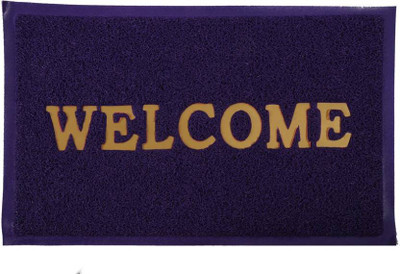 M G'S Real Decor PVC Door Mat mg-103(Multicolor, Free) available at flipkart for Rs.144