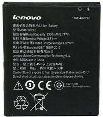

Lenovo Mobile Battery For Lenovo A6000 Plus