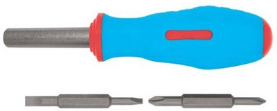 

Channellock Channellock:61EZ Dual composition Screw Driver Combination Screwdriver Set(Pack of 1), Blue