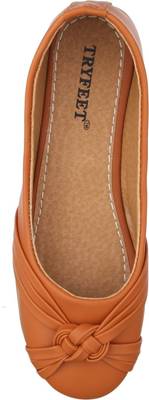 Tryfeet Tan Handicrafted Bellies