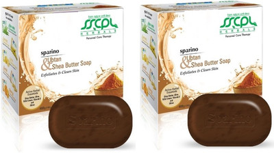 SSCPL Herbals Ubtan & Shea Butter Soap(800 g, Pack of 8)