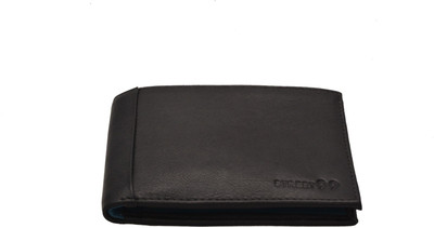 

STREET 99 Men Black, Blue Genuine Leather Wallet(8 Card Slots)