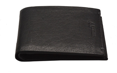 

STREET 99 Men Black, Grey Genuine Leather Wallet(7 Card Slots)