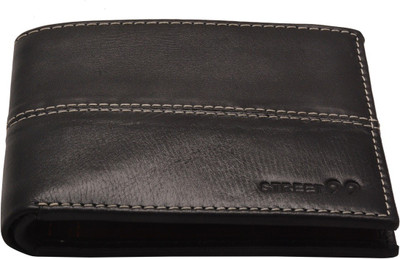 

STREET 99 Men Black, Maroon Genuine Leather Wallet(8 Card Slots)