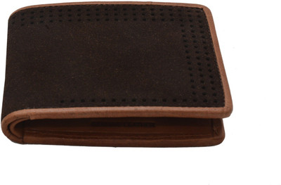 

STREET 99 Men Brown, Tan Genuine Leather Wallet(8 Card Slots)