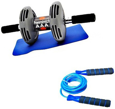 

Instafit Power Stretch Roller With Jump Rope Ab Exerciser(Multicolor)
