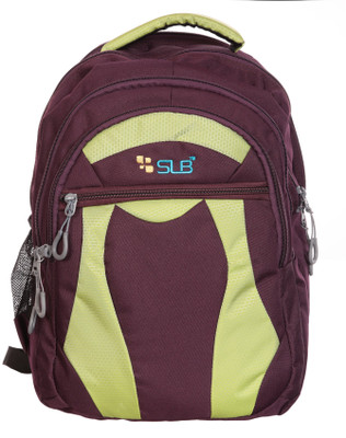 

SLBL 4OUR PURPLE BACKPACK 15 L Backpack(Purple, Green)