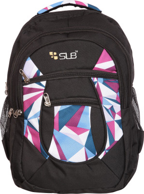

SLBL 15.6 inch Expandable Laptop Backpack(Multicolor), Black