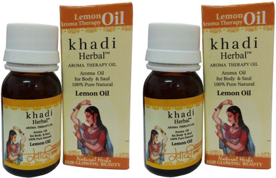 

Khadi Herbal Lemon Essential oil(30 ml)