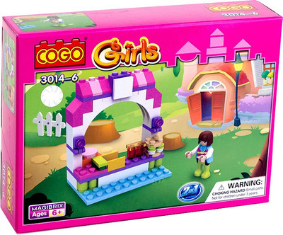 

ToysBuggy Cogo Girls Block Set - 3014-6(Multicolor)