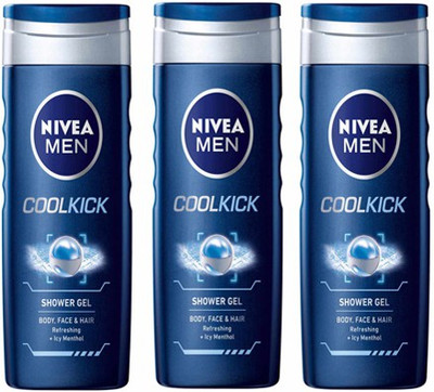 

Nivea Cool Kick(750 ml, Pack of 3)