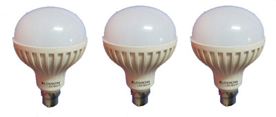 

AnnieBlossom 9 W Standard B22 LED Bulb(White, Pack of 3)
