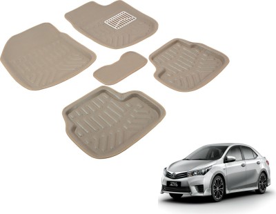 Auto Hub EVA 3D Mat For  Toyota Corolla Altis(Beige)