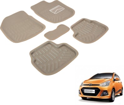 Auto Hub EVA 3D Mat For  Hyundai Grand i10(Beige)