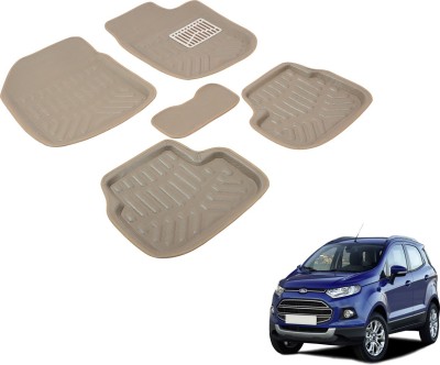 Auto Hub EVA 3D Mat For  Ford Ecosport(Beige)