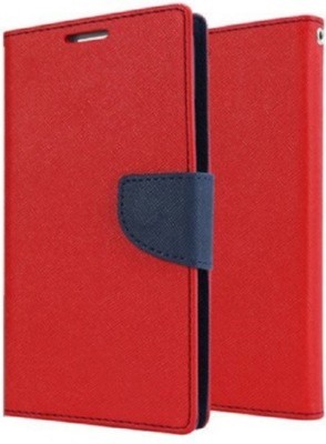 Fresca Flip Cover for Oppo A37f, Oppo A37(Red, Pack of: 1)