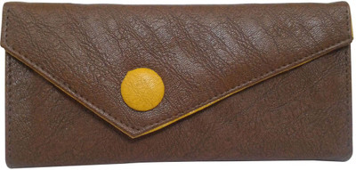 

Look-Kool Casual Brown Clutch