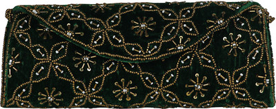 

WhiteAsh Casual Green Clutch