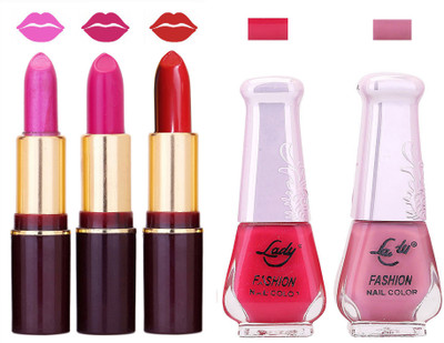 

Lady Fashion Make Up Combo 2203201822(Set of 5)