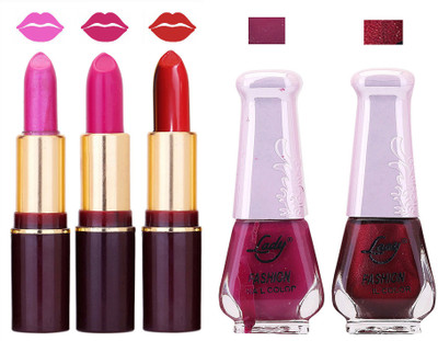 

Lady Fashion Make Up Combo 2203201842(Set of 5)