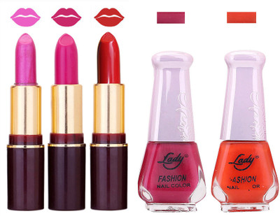 

Lady Fashion Make Up Combo 2203201829(Set of 5)
