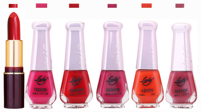 

Lady Fashion Bridal Make Up Combo 2103201436(Set of 6)